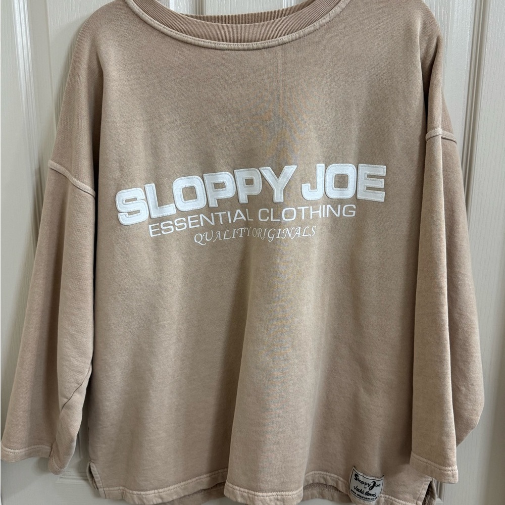 Sloppy Joe Beige Sweatshirt